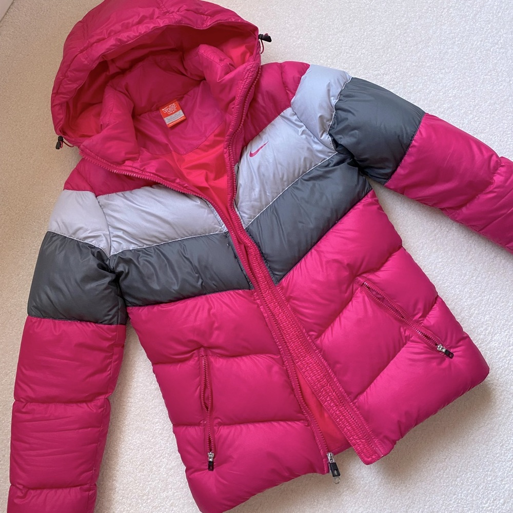Nike down winter jacket